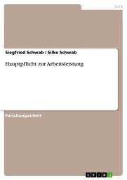 Icon image Hauptpflicht zur Arbeitsleistung