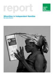 Icon image Minorities in Independent Namibia