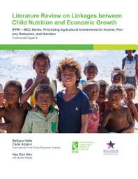 Icon image Literature review on linkages between child nutrition and economic growth