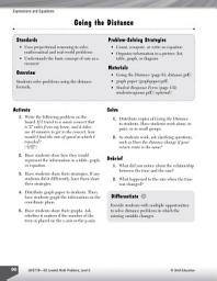 Icon image Expressions and Equations Leveled Problems: The Distance Formula: The Distance Formula