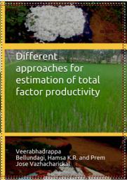 Icon image Different approaches for estimation of total factor productivity