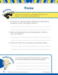 Icon image Read & Succeed Comprehension Level 3: Previewing Passages and Questions
