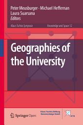 Icon image Geographies of the University