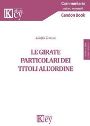 Icon image Le girate particolari dei titoli all’ordine