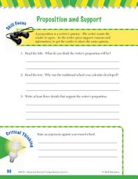 Icon image Read & Succeed Comprehension Level 4: Proposition & Support Passages & Questions