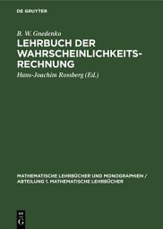 Icon image Lehrbuch der Wahrscheinlichkeitsrechnung: Ausgabe 3