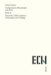 Icon image Descartes, Leibniz, Spinoza: Vorlesungen und Vorträge