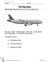 Icon image Reading Informational Text: Choosing Best Titles Practice