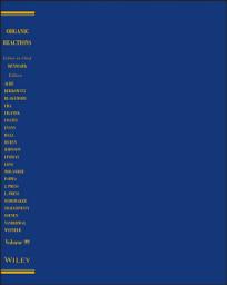 Icon image Organic Reactions, Volume 99