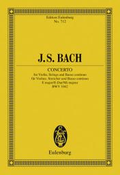 Icon image Violin Concerto, E major: BWV 1042