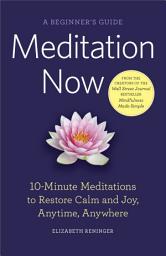 Icon image Meditation Now: A Beginner's Guide: 10-Minute Meditations to Restore Calm and Joy, Anytime, Anywhere