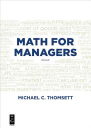 Icon image Math for Managers: Edition 2