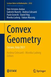 Icon image Convex Geometry: Cetraro, Italy 2021