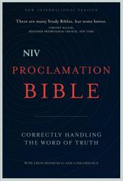 Icon image NIV, Proclamation Bible: Correctly Handling the Word of Truth