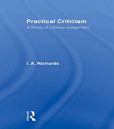 Icon image Practical Criticism V 4: Volume 4