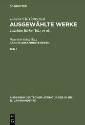 Icon image Gesammelte Reden. 1. Teil
