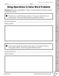 Icon image Operations and Algebraic Thinking: Multiplication and Division Practice