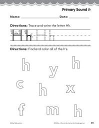 Icon image Kindergarten Foundational Phonics Skills: Primary Sound h