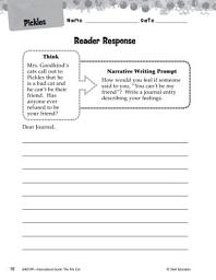 Icon image The Fire Cat Reader Response Writing Prompts