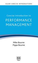 Icon image Concise Introduction to Performance Management