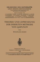 Icon image Theorie und Anwendung der direkten Methode von Ljapunov