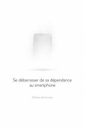 Icon image Se débarrasser de sa dépendance au smartphone