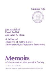 Icon image A Lattice of Chapters of Mathematics: Interpretations between Theorems: Interpretations Between Theorems