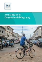 Icon image Annual Review of Constitution-Building: 2019