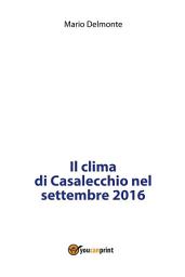 Icon image Il clima di Casalecchio nel settembre 2016