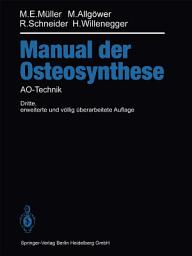 Icon image Manual der OSTEOSYNTHESE: AO-Technik, Ausgabe 3