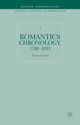 Icon image A Romantics Chronology, 1780-1832