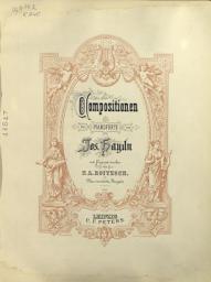 Icon image Compositionen fur Pianoforte v. Jos. Haydn