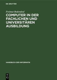 Icon image Computer in der fachlichen und universitären Ausbildung