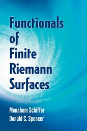 Icon image Functionals of Finite Riemann Surfaces