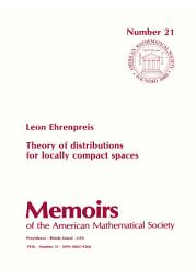Icon image Theory of Distributions for Locally Compact Spaces