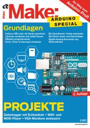 Icon image Make: Arduino special (2017): Arduino als Sound-Player, VGA-Karte und Datenlogger