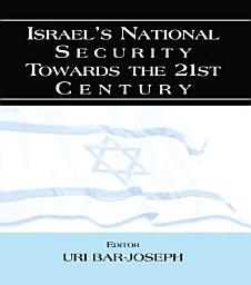 Icon image Israel's National Security Towards the 21st Century