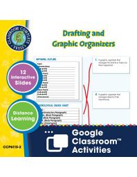 Icon image How to Write an Essay: Drafting and Graphic Organizers - Google Slides Gr. 5-8