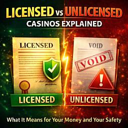 Icon image Online Casino Starter Series: Licensed vs Unlicensed Casinos Explained: What It Means for Your Money and Your Safety