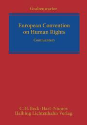 Icon image European Convention on Human Rights: Commentary