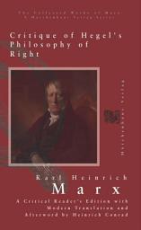 Icon image Critique of Hegel's Philosophy of Right
