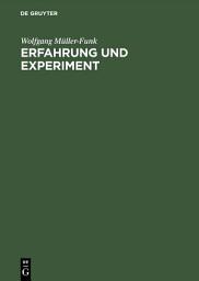 Icon image Erfahrung und Experiment: Studien zu Theorie und Geschichte des Essayismus