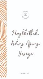 Icon image Perjalanan Melintasi Alkitab Vol. 54: Pengkhotbah, Kidung Agung, Yesaya