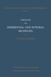 Icon image Vorlesung über Differential- und Integralrechnung 1861/62
