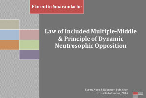 Icon image Law of Included Multiple-Middle & Principle of Dynamic Neutrosophic Opposition