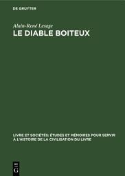 Icon image Le diable Boiteux: Texte de la deuxième édition avec les variantes de l’édition originale et du remaniement de 1726