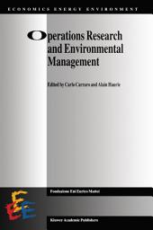 Icon image Operations Research and Environmental Management