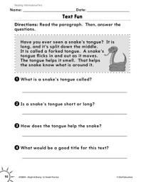 Icon image Reading Informational Text: Short Texts Practice