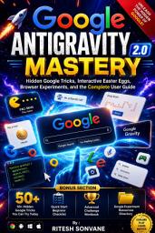 Icon image Google Antigravity 2.0 Mastery: Hidden Google Tricks, Interactive Easter Eggs, Browser Experiments, and the Complete User Guide