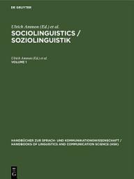 Icon image Sociolinguistics / Soziolinguistik. Volume 1